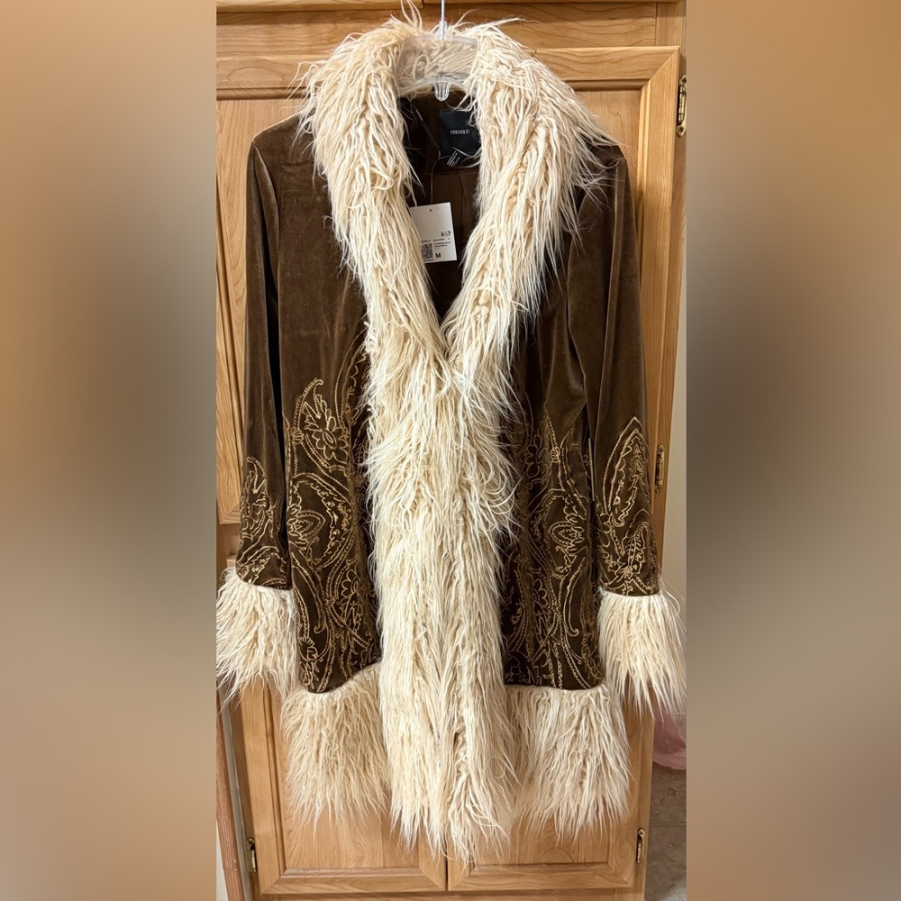 Penny Lane coat! Forever 21 coat. Rare Identical to the free people Stillwater - Picture 4 of 10